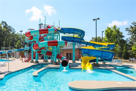 The wave pool is surrounded by a large carpeted beach area for relaxing and soaking up some fun and sun. . Waterpark in cullman al
